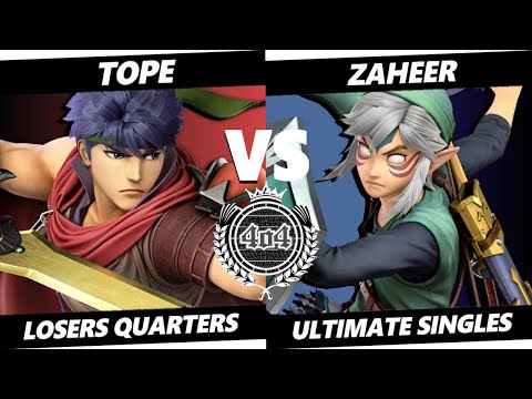4o4 Smash Night 68 - Tope (Ike) vs Zaheer (Link, Cloud) - Losers Quarter-Final