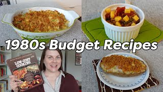 1980s BUDGET RECIPES 😋 Money Saving Meals for Families