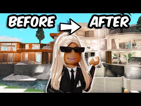 RENOVATING MY ABANDONED MANSION IN BLOXBURG