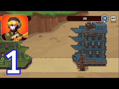 World War Defense - Walkthrough Gameplay All Wave 1-10 [Part 1]