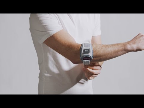 Wie ist die Push med Ellenbogenbandage Epi anzulegen?