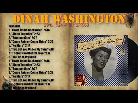 Dinah Washington (Greatest Hits) DINAH WASHINGTON - THE BEST