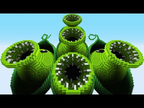 PEA POD ATTACK – PvZ vs Minecraft vs Smash