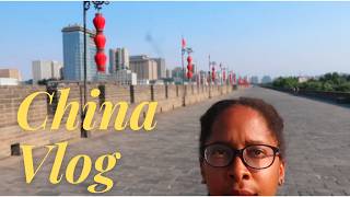 Biking🚴🏽‍♂️ the Xi’an City Wall in 🇨🇳China | Scenic Ride on the Ancient Wall | Living in China