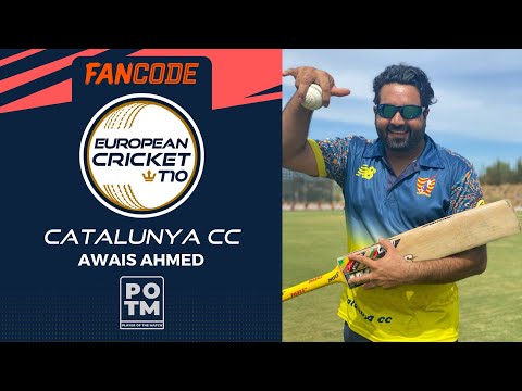 POTM: A.Ahmed - Group B, Match 7 - CTL vs GRD Highlights | FanCode ECS Spain, 2022 Day 4 | ECT22.071
