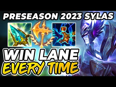 HOW TO WIN LANE EVERY TIME! | Rod of Ages Sylas | Sylas Mid | S13 Sylas Gameplay