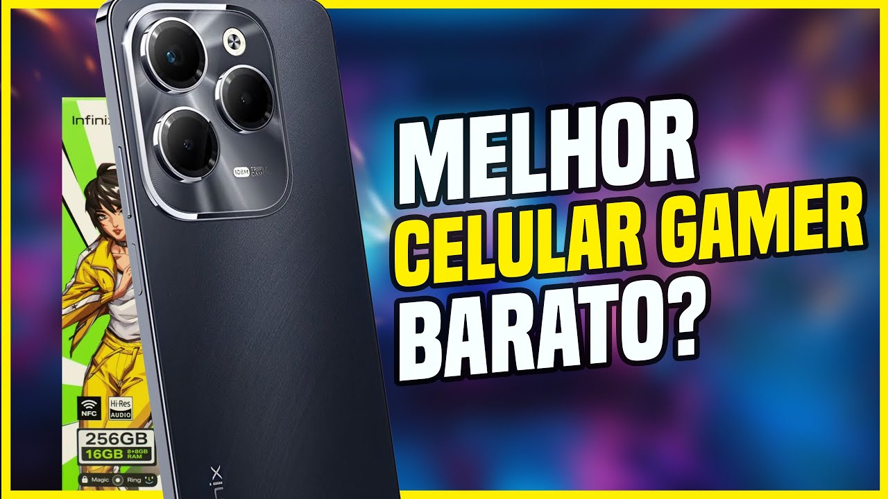 INFINIX HOT 40 PRO: MELHOR CELULAR GAMER BARATO? VALE A PENA COMPRAR? TESTAMOS GENSHIN NELE!