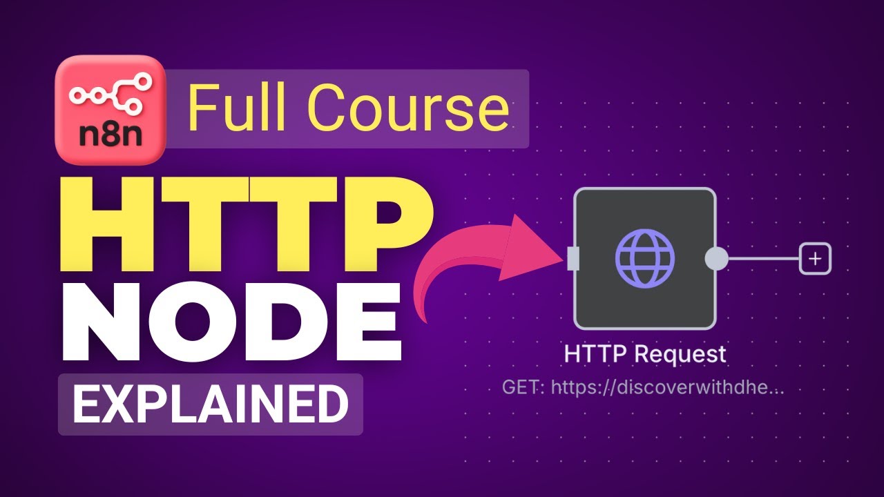 How to Use HTTP Node in n8n | Connect Any API or Service in n8n | GenAI ...