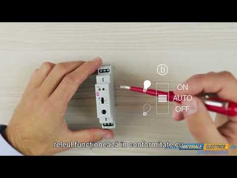 Video Releu  automat intrerupatoar de scara CRM-4