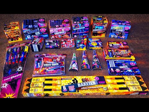 Light and test fireworks from Lidl! Best discount fireworks of 2025!