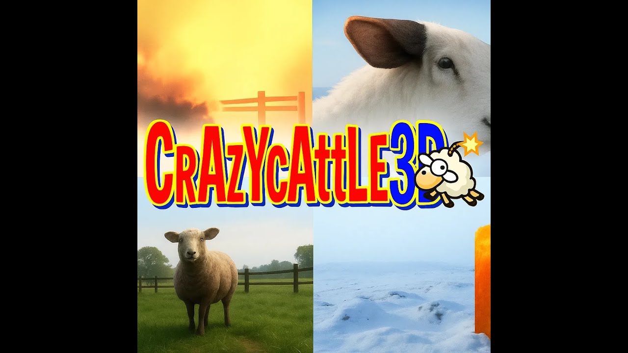 Crazy Cattle 3D Game Trailer - Play Free Sheep Game
