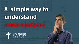 Understand What a Meta-Analysis is in Less Than 5 Minutes