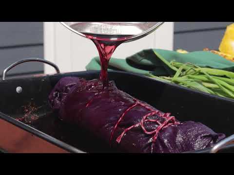 (ao vivo) RECEITA DE VÍDEO DE CHURRASCO | filé mignon Café Lomo al Trapo colombiano e embebido em vinho tinto