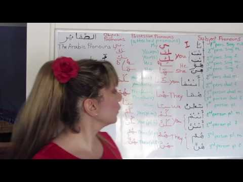 Learn Arabic - The Arabic Pronouns الضمائر العربية - Lesson 7