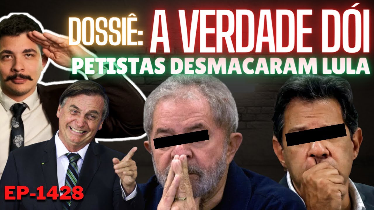 Dossiê: A VERDADE DÓI - Petistas DESMACARAM Lula, o RACHA se Intensifica? + "Didireita" Com Carbono