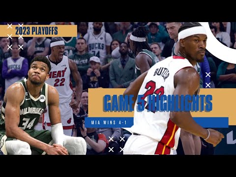 INSANE FINAL 4 MINS PLUS OT | MIAMI HEAT VS BUCKS  | GAME 5 HIGHLIGHTS | NBA PLAYOFFS 2023