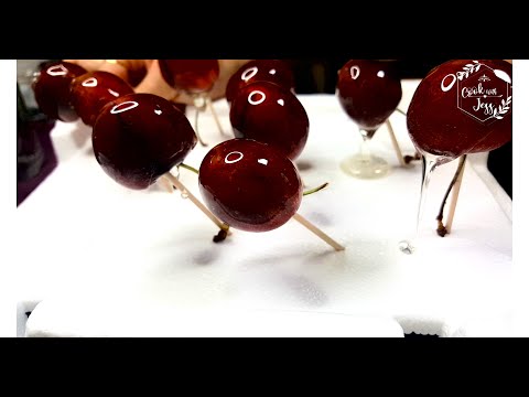 Cherry Tanghulu Candied Recipe : 체리 사탕 탕후루 만들기• Jesse Choi ASMR