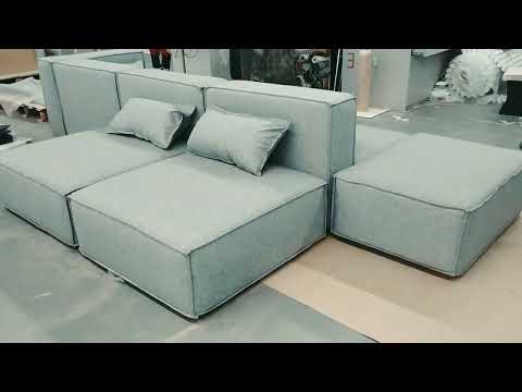 Soft modular sofa