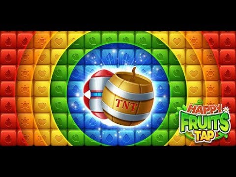 Lets play HAPPY FRUITS CUBE TAP level HD