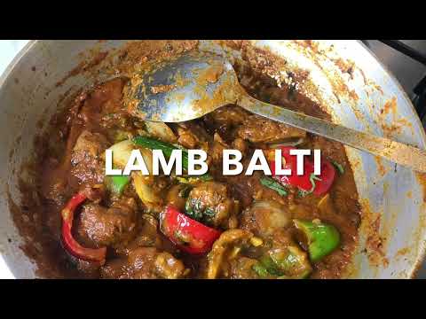 Spicy Lamb Balti BIR Recipe | Unedited Lamb Balti