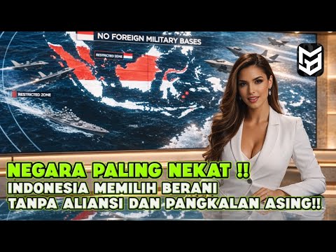 NEGARA PALING NEKAT DI INDO-PASIFIK! INDONESIA TANPA ALIANSI, TANPA PANGKALAN ASING