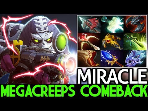 MIRACLE [Sniper] New Monster Level 30 MegaCreeps Comeback 7.23 Dota 2