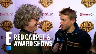 Why David Beckham's Face Is Scarred in "King Arthur" Movie | E! Live from the Red Carpet