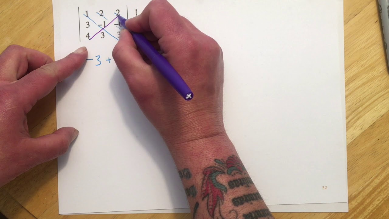 141 9.8 - Systems of Linear Equations: Determinants