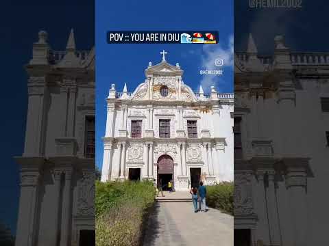 Had amazing experience to visit diu. #shorts #travel #vlog #short