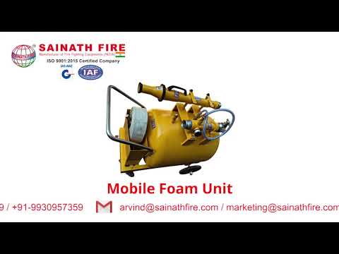 Mobile foam unit