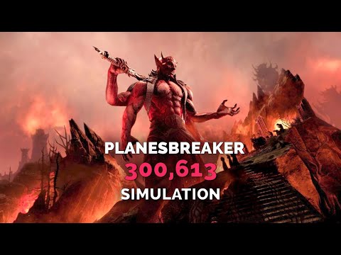 ESO - Planesbreaker (vRG HM) 300,613 - Necro Off Tank - Simulation