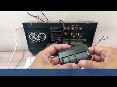 893LM Remote - How to Program Remote to a Garage Door opener with Green Learn Button