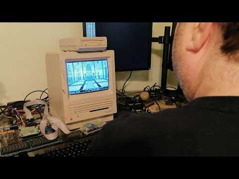 Booting a Macintosh SE with a PISTORM and Running Dark Castle