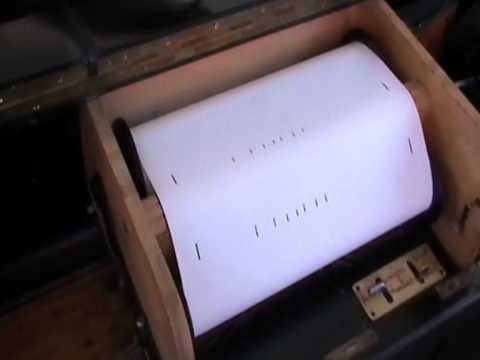 Welte Mignon Vorsetzer spielt Polonaise Heroic von Frederic Chopin