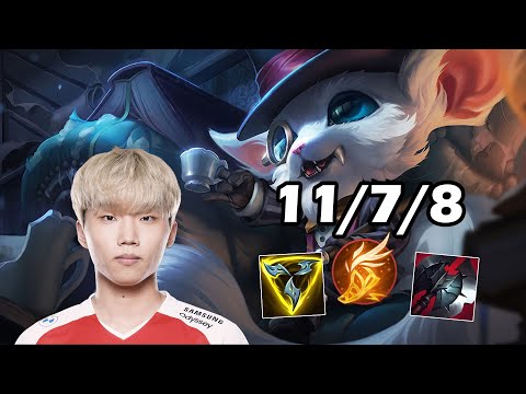 Canna Gnar Top Full game - League of legends Patch 12.11