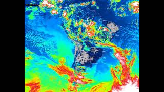 South America 24 Hour Weather | October 12, 2025
