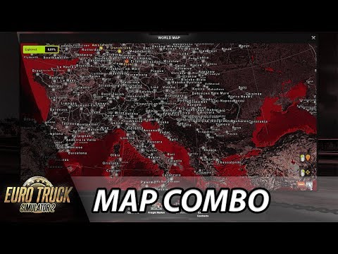 ETS2 1.34 | My ProMods 2.33 Based Map Combo