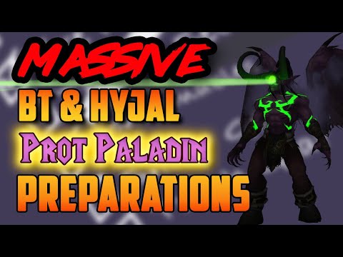 Prot Paladin T6 Prep Tips - TBC Classic