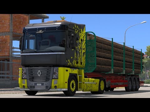 [1.30] Euro Truck Simulator 2 | Lowdeck Addon for Renault Magnum  | Mods