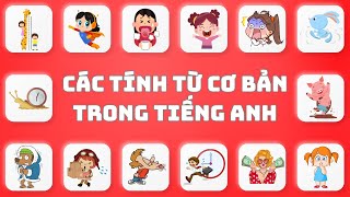 50+ Basic English Adjectives for Kids 👶 | 50+ Basic English Adjectives for Kids 📚 | Oh Vui Kids
