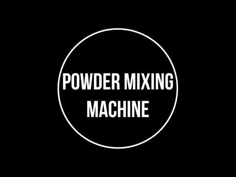 SS Powder Mixing Machine