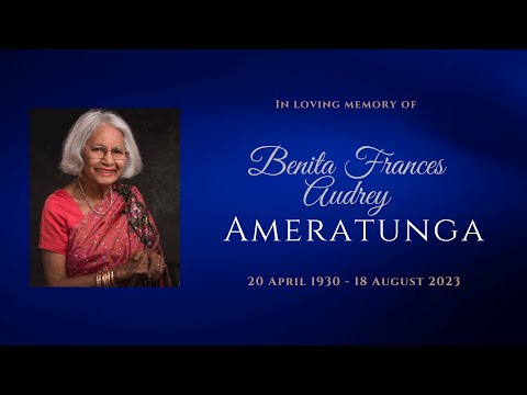 Benita Frances Audrey Ameratunga
