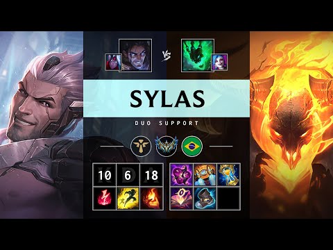Sylas Support vs Thresh: Rampage - BR Challenger Patch 14.24