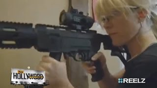 Nascar Star Kurt Busch&#39;s Ex has a Gun... and she knows how to use it