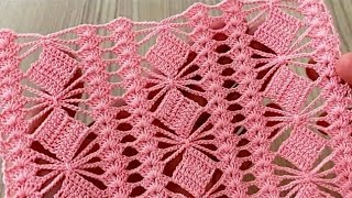 🌸Incredibly Beautiful Crochet Pattern🌸 How to Make a Unique Pattern for Every Project