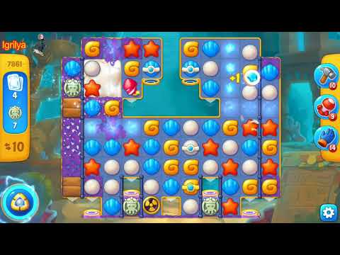 Fishdom level 7861 / Фишдом уровень 7861