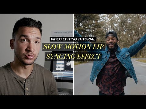 Slow Motion Lip Sync Effect For Music Videos | Video Editing Tutorial