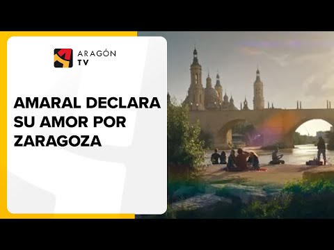 Amaral declara su amor por Zaragoza