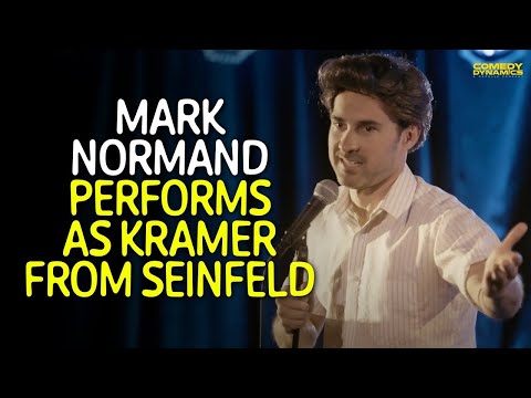 Mark Normand Performs as Kramer from Seinfeld!! | Schtick or Treat
