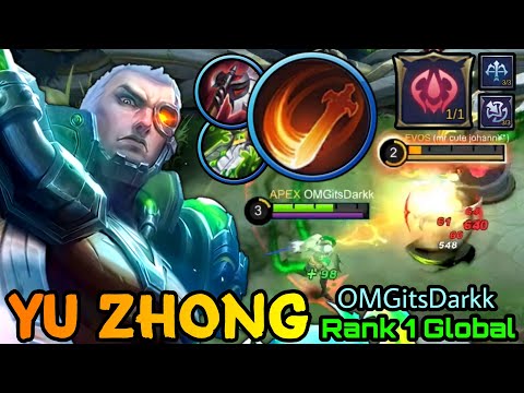 Me? No, It's You Who Put Yourselves in Danger!! YZ MVP Offlane - Top 1 Global Yu Zhong OMGitsDarkk